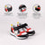 Zapatillas Deportivas Infantiles Mickey Mouse Negro Rojo