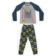 Pijama Infantil Batman Gris