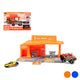 Playset de Vehículos Racing Gas Station