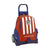 Mochila Escolar con Ruedas Evolution Atlético Madrid Rojo