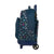 Mochila Escolar con Ruedas Compact Benetton Dot Com Azul marino