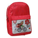 Mochila Escolar Athletic Club Rojo (10 x 31 x 23 cm)